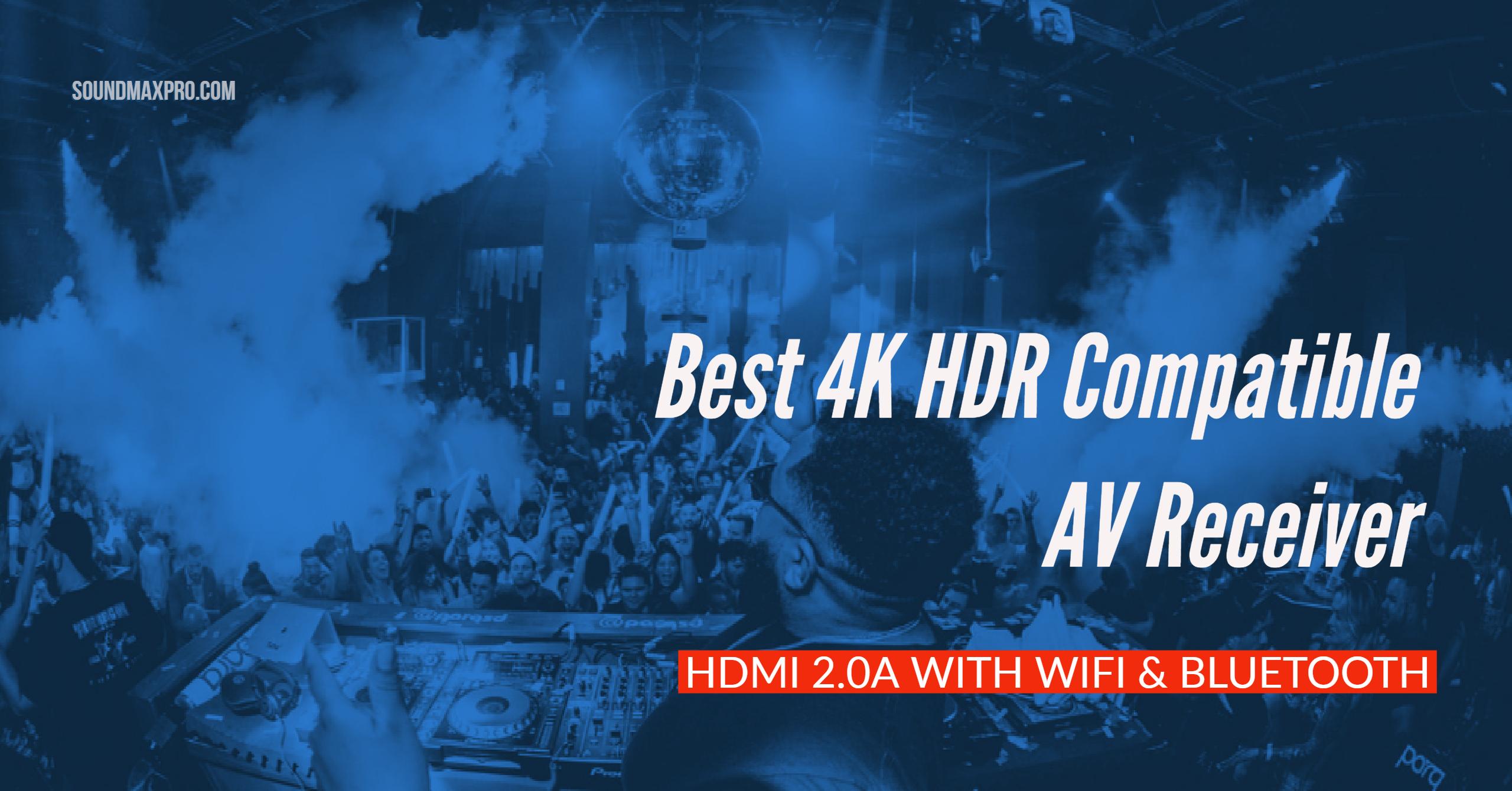 Best Budget 4K HDR compatible AV Receiver