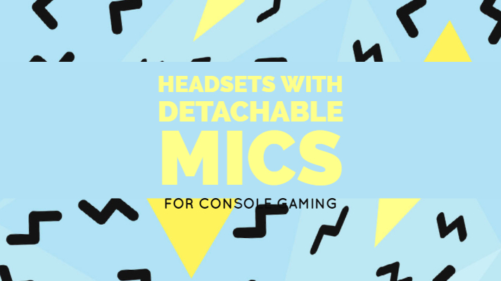 Headsets With Detachable Mics