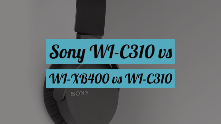 Sony WI-C310 vs WI-XB400 vs WI-C310