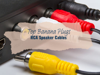 Top Banana Plugs to RCA Speaker Cables