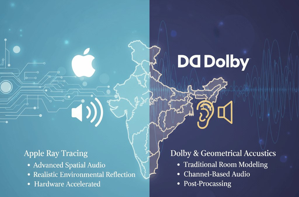 Apple Audio Ray Tracing vs Competition Geometrical Acoustics vs. Dolby