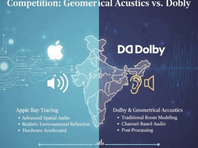 Apple Audio Ray Tracing vs Competition Geometrical Acoustics vs. Dolby