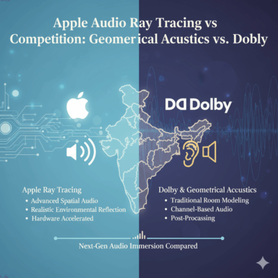 Apple Audio Ray Tracing vs Competition Geometrical Acoustics vs. Dolby
