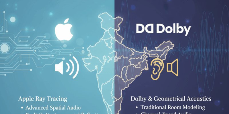 Apple Audio Ray Tracing vs Competition Geometrical Acoustics vs. Dolby