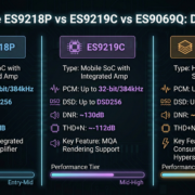 ESS Sabre ES9218P vs ES9219C vs ES9069Q DAC Specs