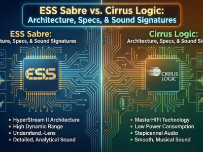 ESS Sabre vs. Cirrus Logic Architecture, Specs, & Sound Signatures