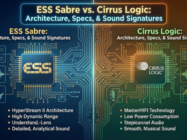 ESS Sabre vs. Cirrus Logic Architecture, Specs, & Sound Signatures