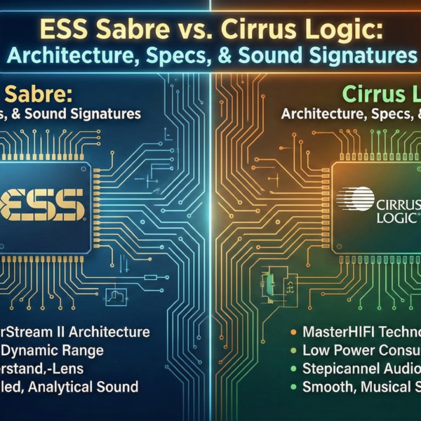 ESS Sabre vs. Cirrus Logic Architecture, Specs, & Sound Signatures