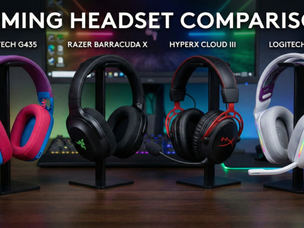 Logitech G435 vs. Razer Barracuda X vs. HyperX Cloud III vs. G733
