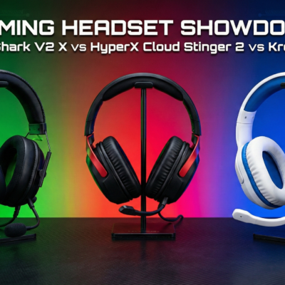 Razer BlackShark V2 X vs HyperX Cloud Stinger 2 vs Kreo Beluga V2