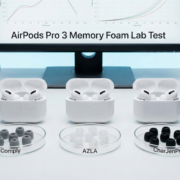 AirPods Pro 3 Memory Foam Lab Test Comply vs. AZLA vs. CharJenPro