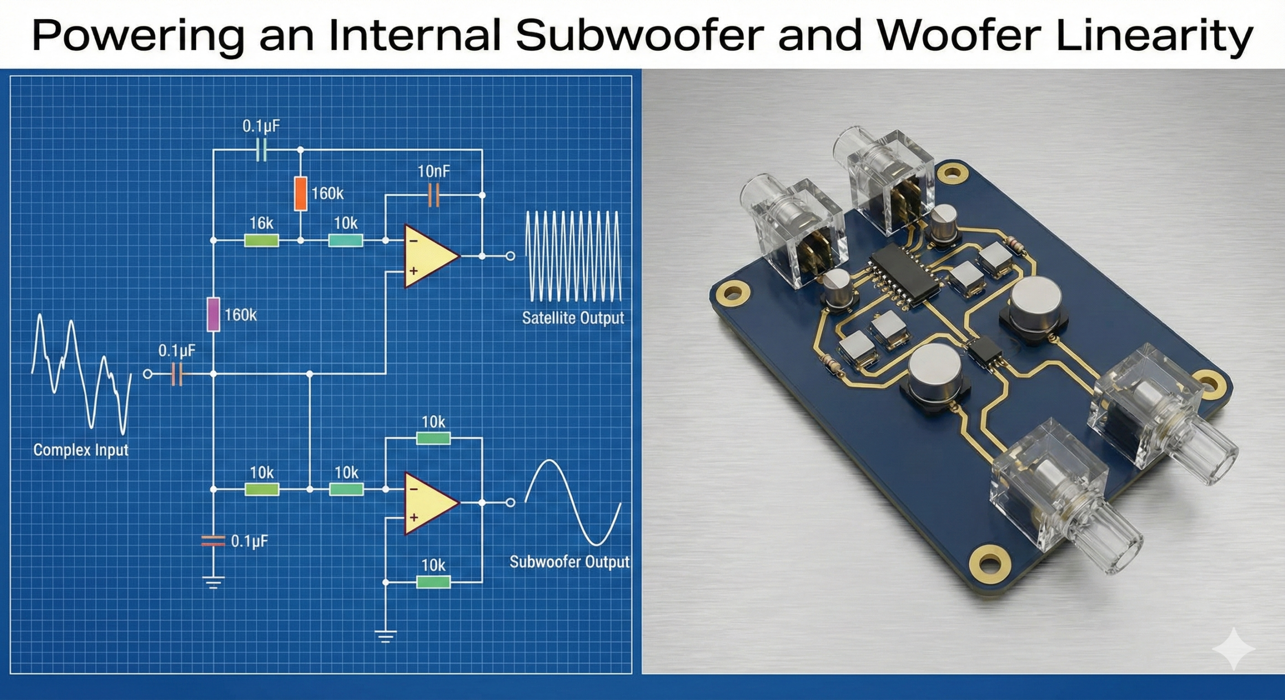 Internal Subwoofer Linearity Graph
