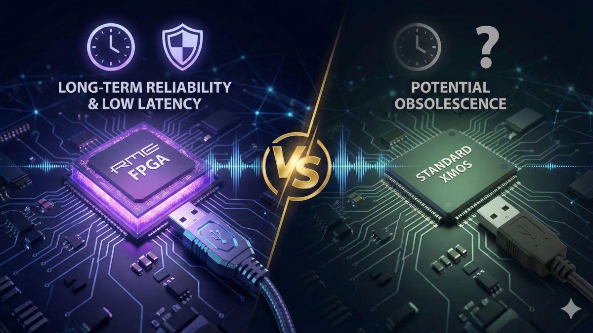 RME FPGA vs. Standard XMOS Why Custom USB Audio Drivers Outlast the Competition