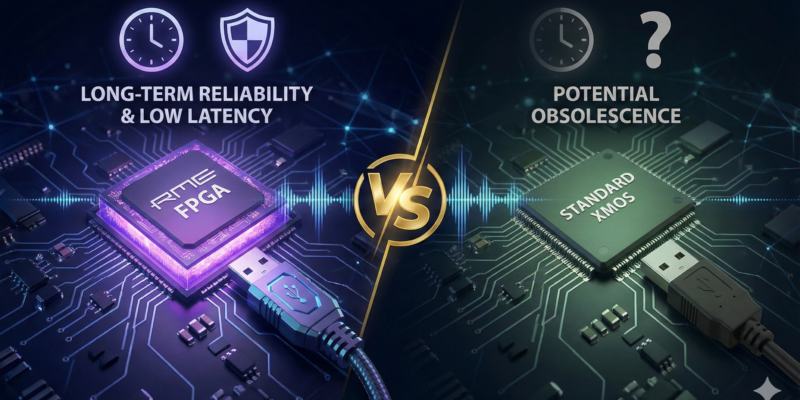 RME FPGA vs. Standard XMOS Why Custom USB Audio Drivers Outlast the Competition