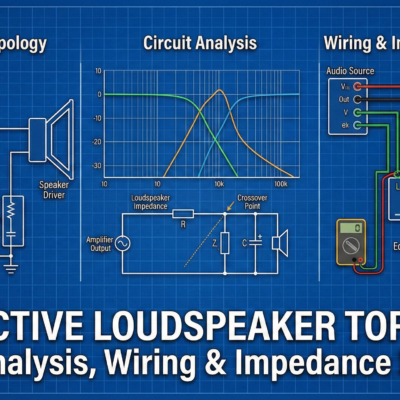 Semi-Active Loudspeaker Topology Circuit Analysis, Wiring & Impedance Matching